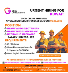 Urgent Job Opportunity in Kuwait – Apply Now!