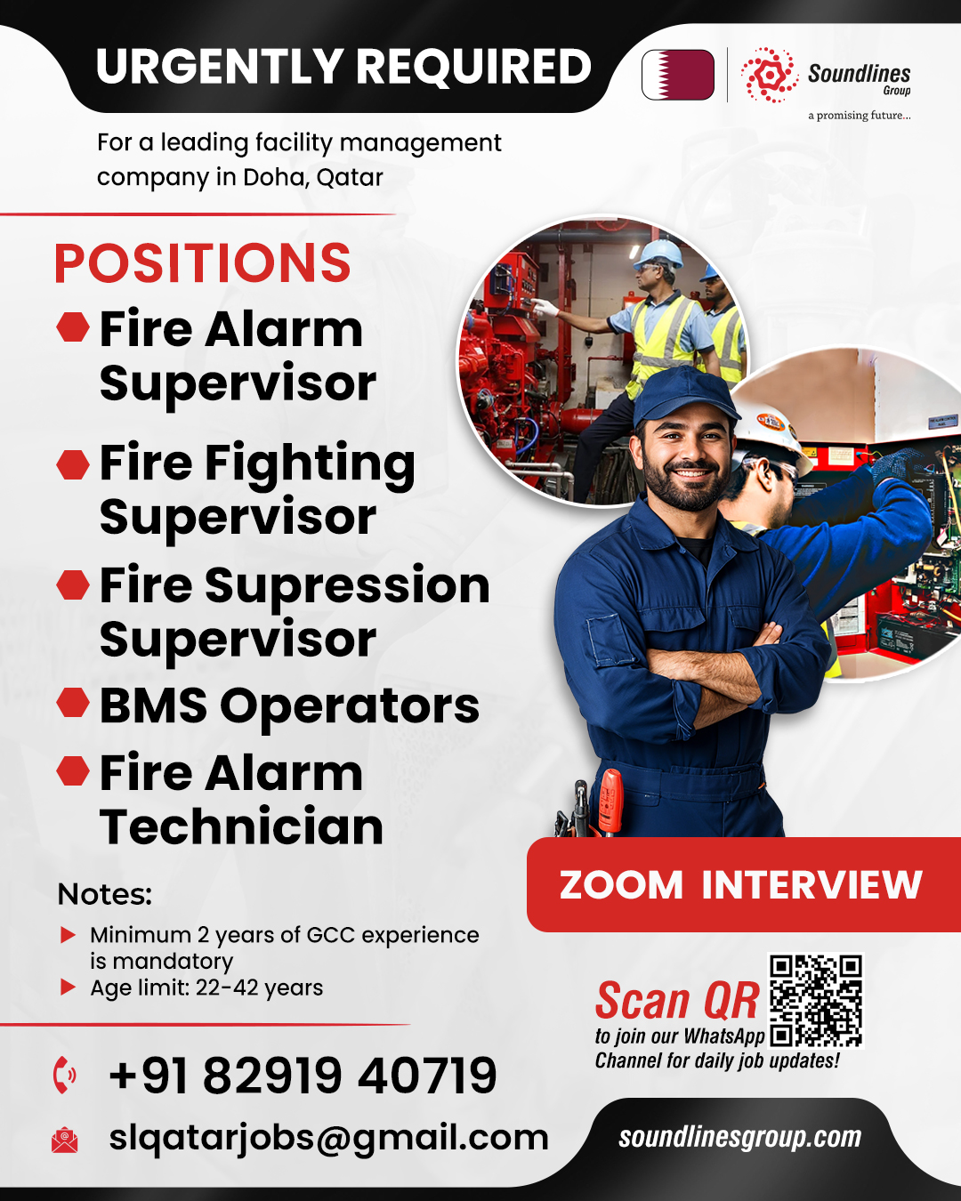🚨 Urgently Required || Doha, Qatar