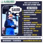 Your Gateway to a Thriving Career in Saudi Arabia’s Oil & Gas Sector!