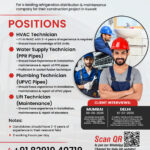 Urgent Job Openings in Kuwait for Refrigeration & Maintenance Professionals!