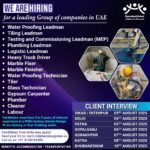 🇦🇪 Direct Client Interviews: Your Path to a Career in the UAE! 👷‍♂️
