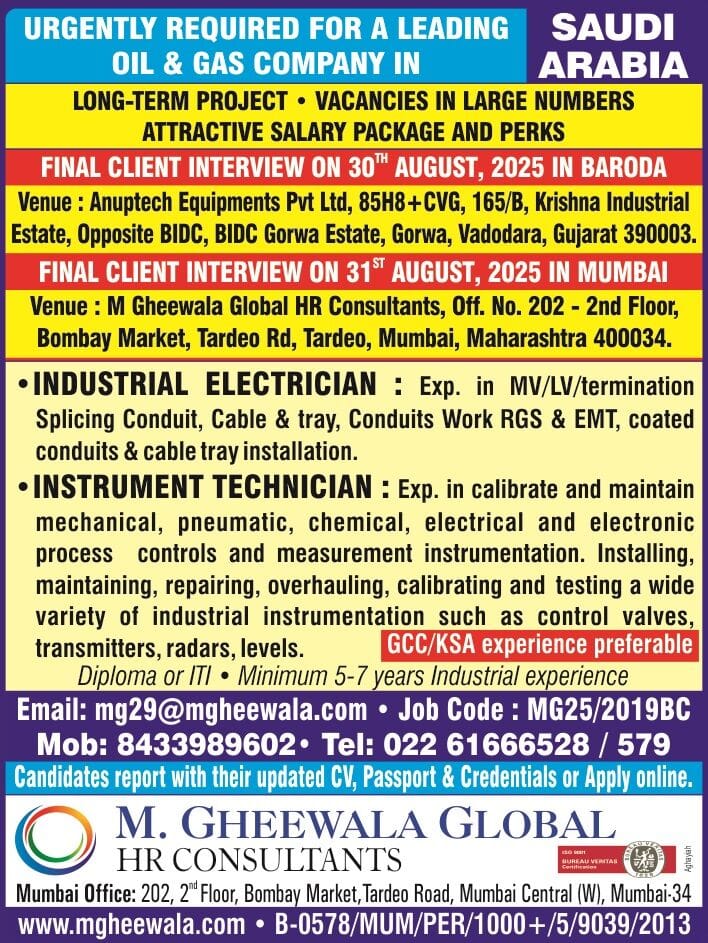 Exciting Job Opportunities in Saudi Arabia for Oil & Gas Professionals ⛽️