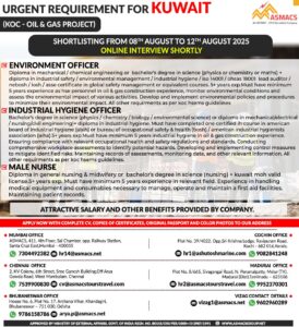 Kuwait Calling! 🇰🇼 Amazing Opportunities in Oil & Gas Project! 🛢️