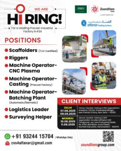 🇸🇦 Client Interviews in Delhi & Mumbai for Precast Industrial Factory in KSA! 🏭