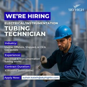 Hiring Now – Electrical & Mechanical Supervisors | UAE