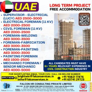UAE Construction Supervisors & Foremen 🇦🇪🏗️