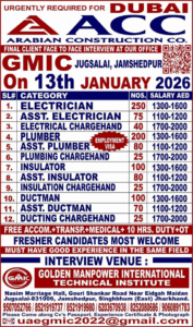 🏗️ Massive Hiring for ACC Arabian Construction Company – Dubai 🇦🇪