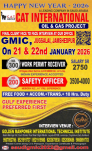 CAT International – Saudi Arabia (Oil & Gas Project)