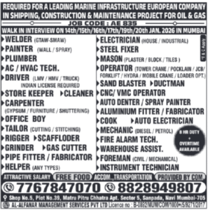 European Marine Infrastructure Company (Oil & Gas)