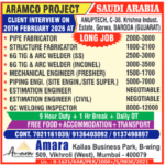 Saudi Aramco Project Jobs 2026 – Welders, Fabricators, Engineers | Long Term Gulf Jobs