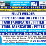 🇸🇦 KSA Fabricator & Welder Jobs 2026 | Client Interview 14 Feb | Navi Mumbai