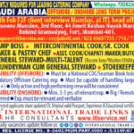 Saudi Arabia Catering Jobs 2026 – Offshore & Onshore Long-Term Projects | Client Interview Mumbai