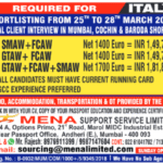 🏗️  Urgent Welder Openings in Italy 🇮🇹