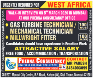 🌍 West Africa: Erection & Mechanical Work – Industrial Erection Specialists