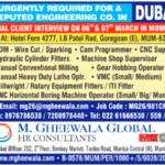 🇦🇪 Dubai – Engineering Company Hiring