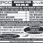 🇦🇪 UAE Oil & Gas Jobs – Walk-in Interview (March 2026)