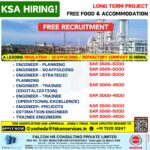 Saudi Arabia Engineering Jobs 2026 | Planning, Scaffolding & Project Engineers