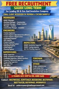 🛢 Saudi Oil & Gas Jobs 2026 – Managers, Engineers & Supervisors