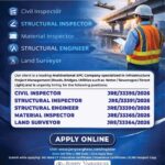 🏗 EPC Jobs in UAE 2026 – Engineers & Inspectors Hiring