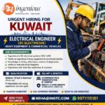 Urgent Hiring: Electrical Engineers (DC) – Kuwait 🇰🇼