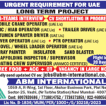UAE Construction Jobs 2026 | Crane Operators, Drivers & Supervisors Hiring