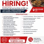 🔴 KBR Hiring – Engineering Roles (Abu Dhabi, UAE)
