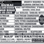 🏢 Large Construction Requirement – Belgravia Contracting Co., Dubai