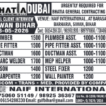 🏗️ Dubai Infrastructure Drive – Bhatia General Contracting Co.