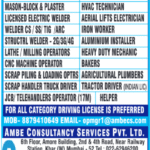 🌍 Europe Job Opportunities – Multiple Trades Hiring