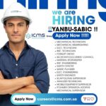 🇸🇦 Saudi Arabia Jobs 2026 – Yanbu SABIC Hiring Technicians & Engineers