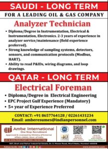 Immediate Departure – UAE Long-Term Vacancies 🇦🇪