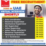🚨 Free Recruitment for UAE – Virtual Interview Shortly 🇦🇪