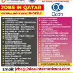 🔥 Jobs in Qatar – Virtual Interview Shortly 🇶🇦