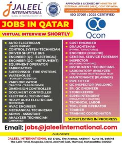 🔥 Jobs in Qatar – Virtual Interview Shortly 🇶🇦
