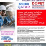 ⚡ Jobs in Qatar – Offshore Oil & Gas Project 🇶🇦