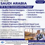 🛢️ Saudi Arabia Oil & Gas Jobs 2026 – Managers & Engineers Hiring Now