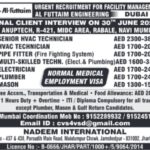 🇦🇪 Dubai Facility Management Jobs – Free Accommodation & Transport