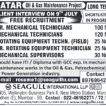 🇶🇦 Qatar Oil & Gas Maintenance Jobs | Mechanical Technicians & Supervisors | Free Recruitment