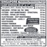 Singapore Shipbuilding Maintenance Project Jobs 2026