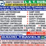🇦🇪 L&T Dubai Jobs 2026 | Client Interview in Mumbai | Construction Project Hiring