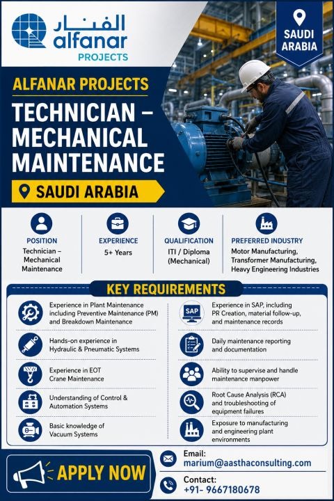 saudi-arabia-alfanar-technician-mechanical-maintenance-job-2026 saudi-arabia-alfanar-technician-mechanical-maintenance-job-2026