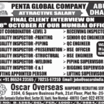 🇦🇪 Penta Global Company: Mega Hiring for Abu Dhabi